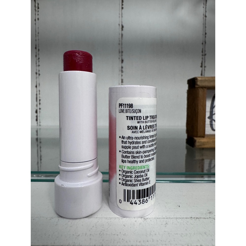 Physicians Formula Organic Wear Tinted Lip Treatment Love Bite PF11198 Berry New